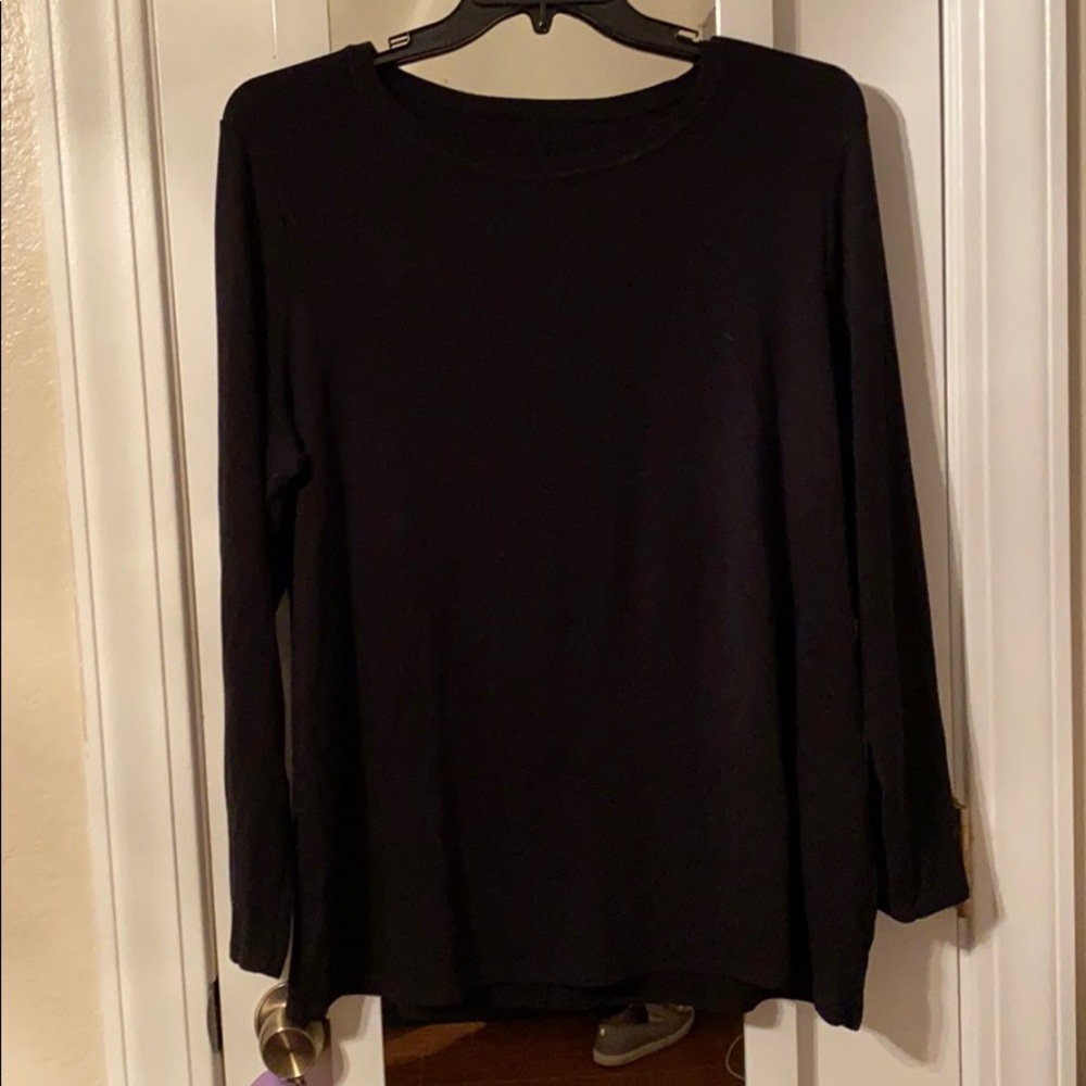 Plain Black Long Sleeve